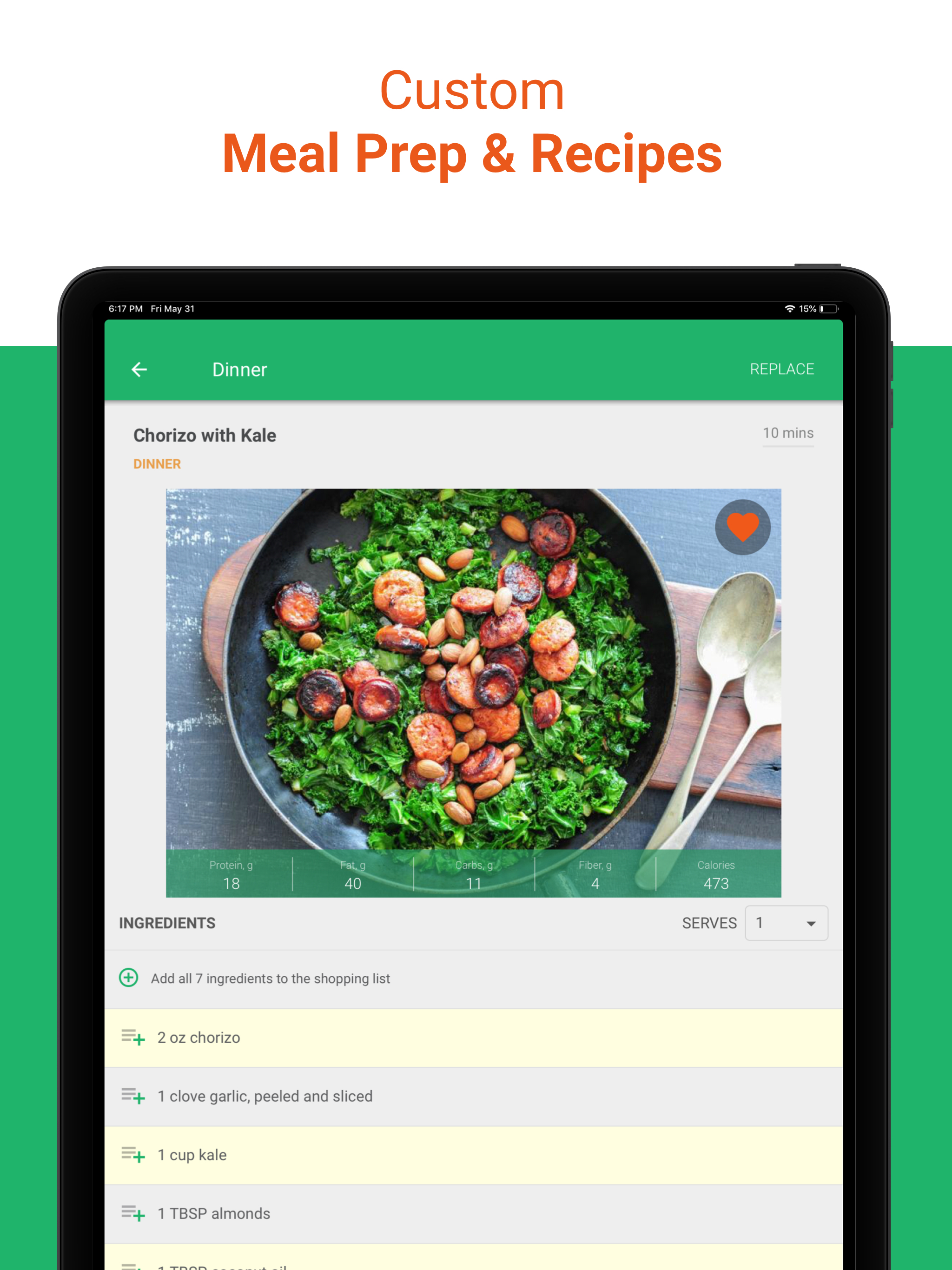 Healthy Eating Meals at Home screenshot 7