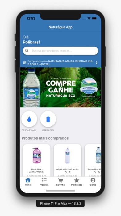 Screenshot #1 pour Naturágua Meu Negócio
