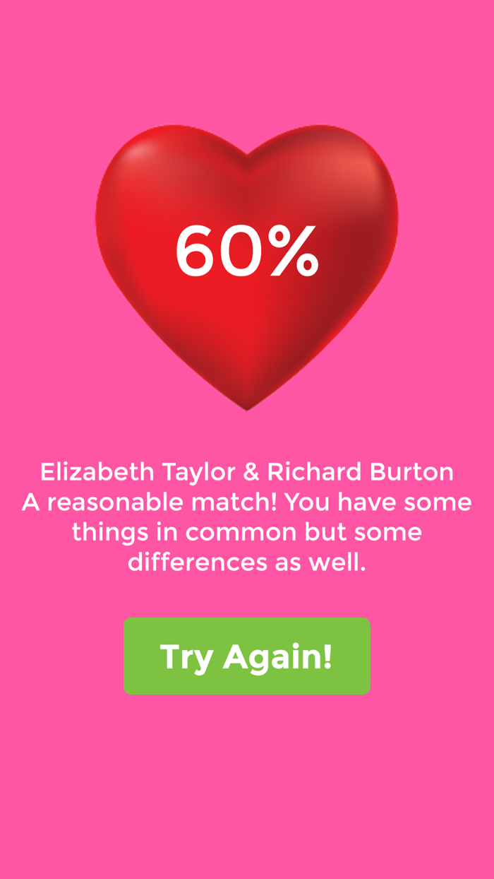 Love Calculator My Match Test