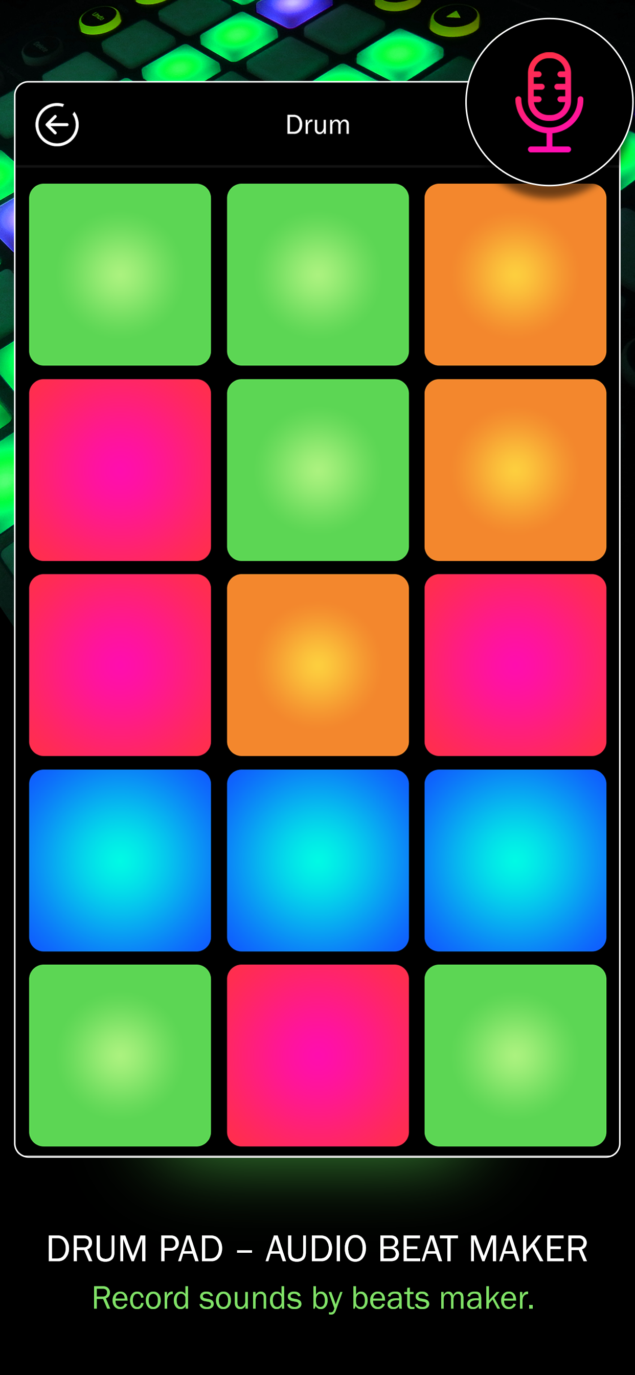 Drum Pad - Audio Beat Maker screenshot 3