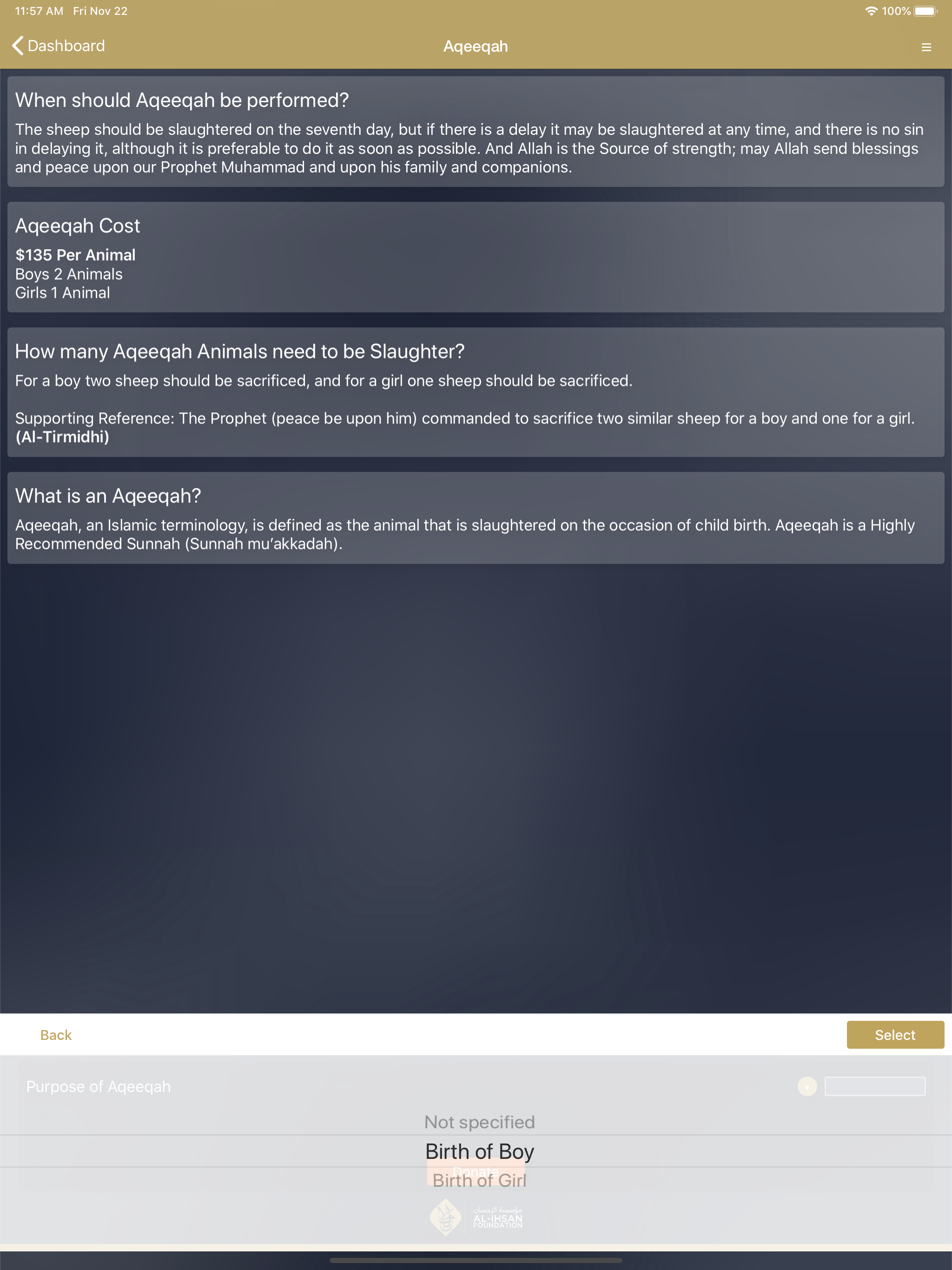 Al-Ihsan Foundation screenshot 7