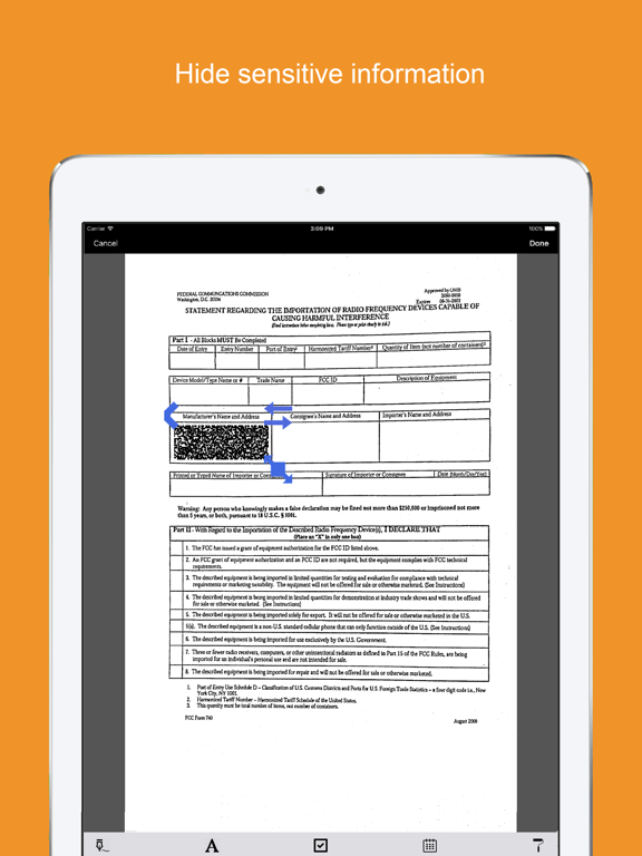 Snapfax:  Pay-as-you-go Fax iPad screenshot 4 - Business app