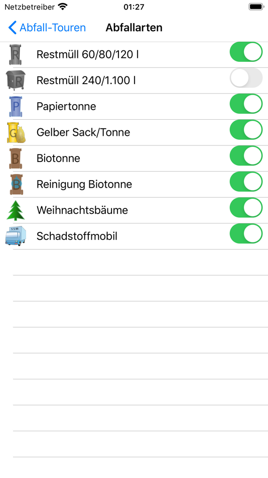 #4. ABFALL-TOUREN (iOS) Podle: GeMoS GmbH