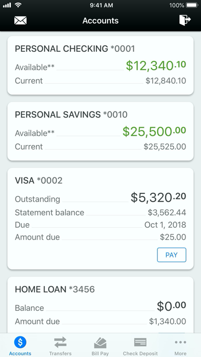 Kitsap Credit Union Screenshot