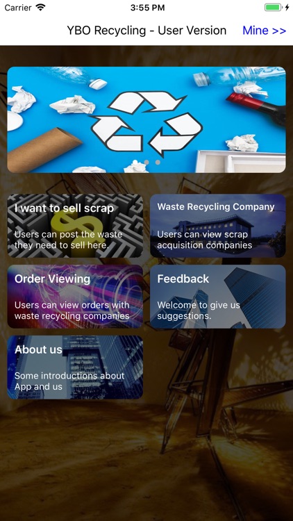 YBO Recycling-User Version