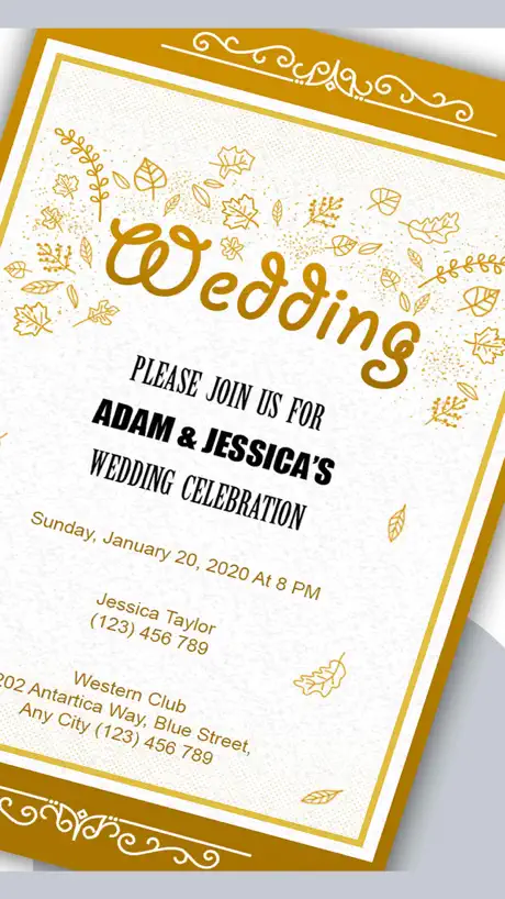 Card Designer Fab Invitación