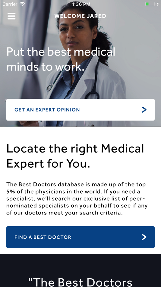 Best Doctors Member App - 1.4 - (iOS)
