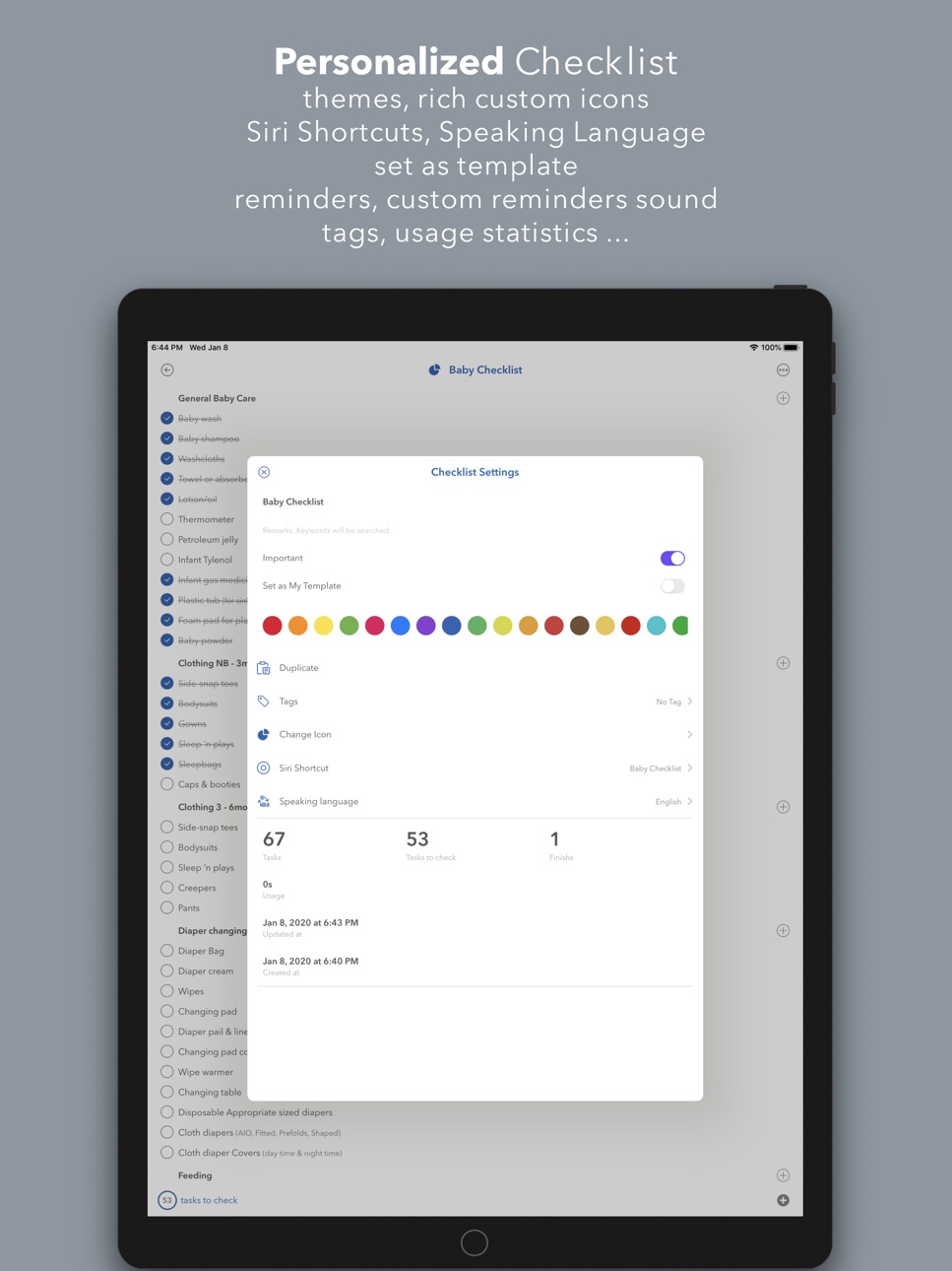 iPad screenshot