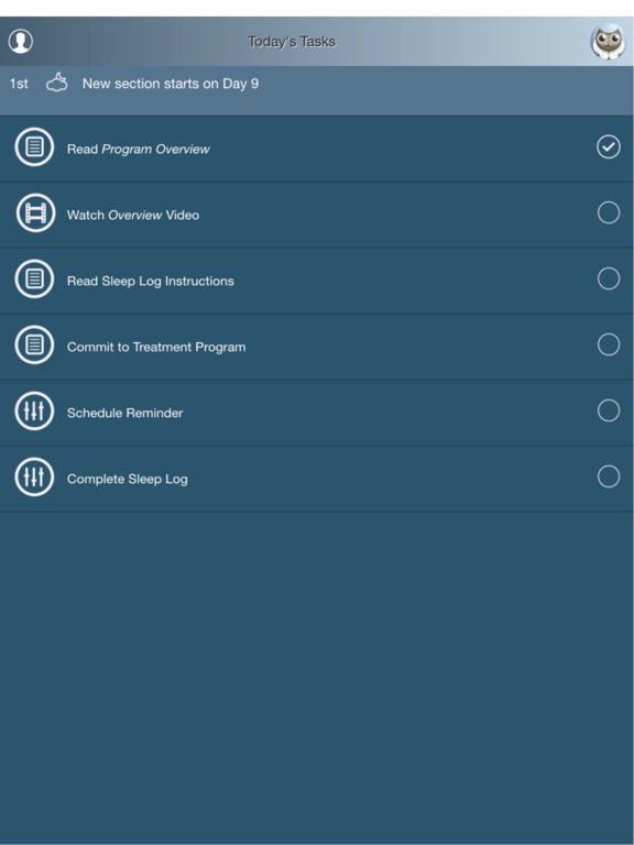 Screenshot #6 pour Night Owl - Sleep Coach