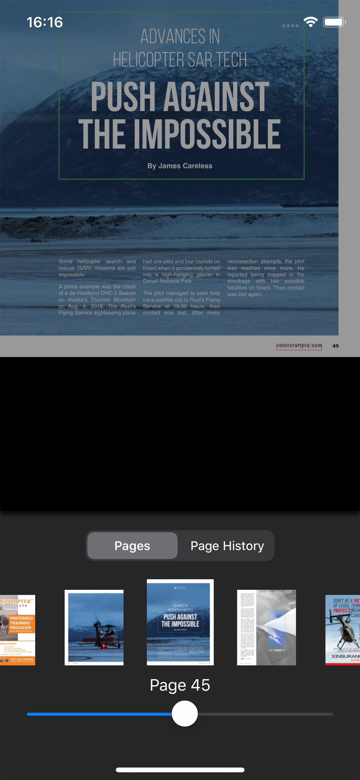 Rotorcraft Pro Helicopter Mag screenshot 5