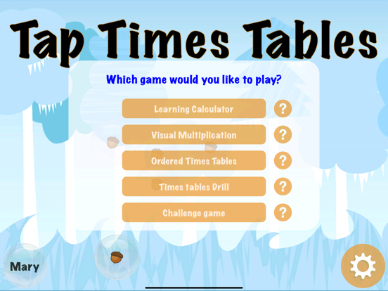 Screenshot #2 for Tap Times Tables
