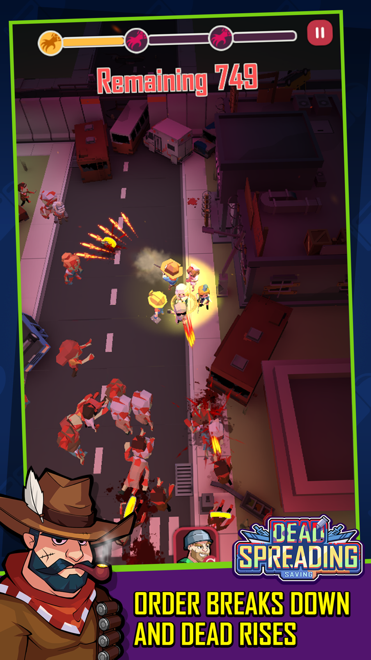 Dead Spreading:Saving Hack screenshot 2 - iOS game interface