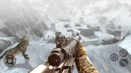 snow army sniper shooting war iphone screenshot 2