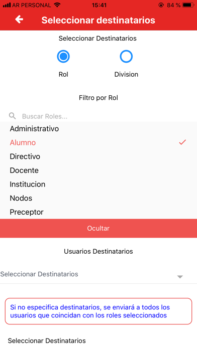 Nodos App iPhone screenshot