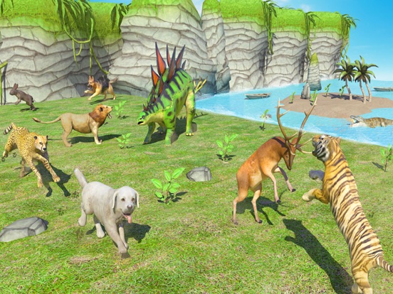 Wild Animal Beast Battle Game iPad screenshot 5 - Games app
