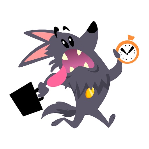 Cute Funny Dog Comic Stickers - AppWisp.com