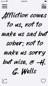 inspirational quotes Life love screenshot
