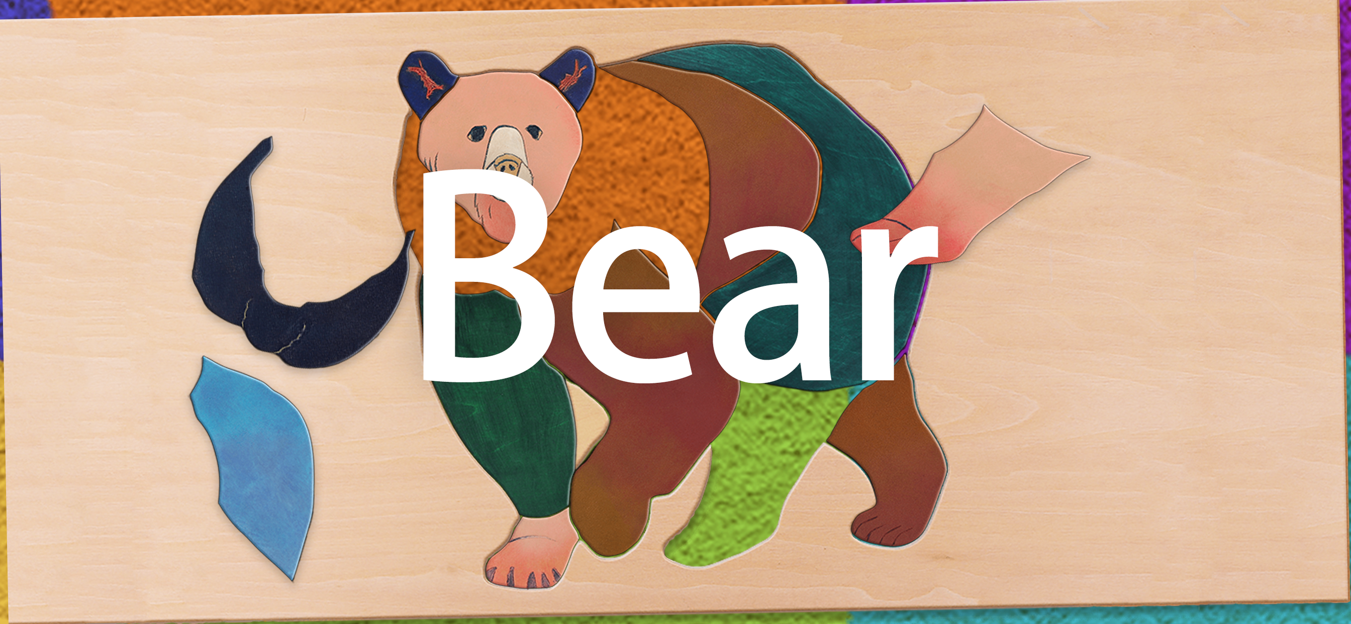 Animal Wood Puzzle