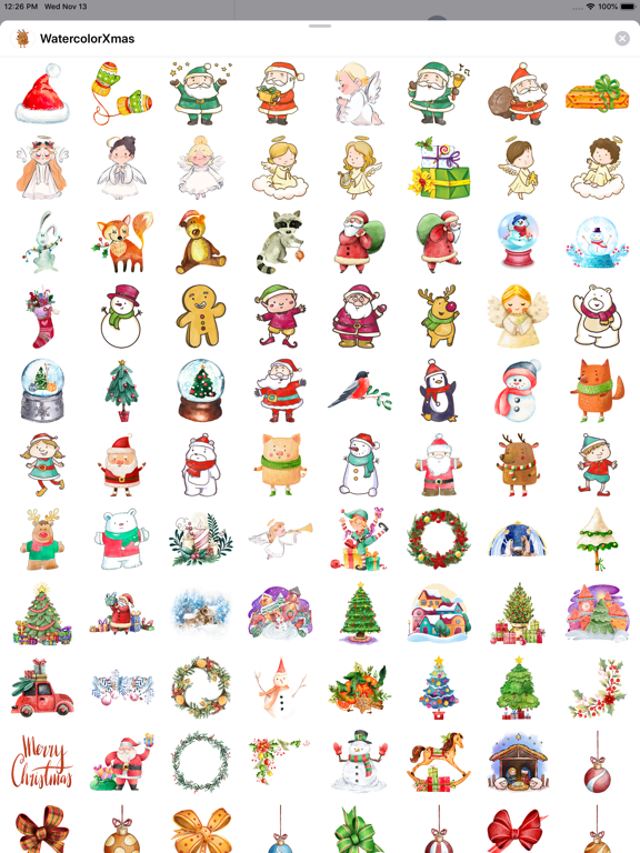 Screenshot #4 pour Watercolor Christmas Vol.2