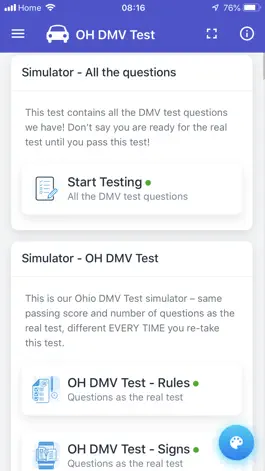 Game screenshot OH DMV Test hack