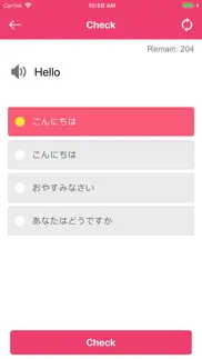 learn japanese - translator iphone screenshot 4