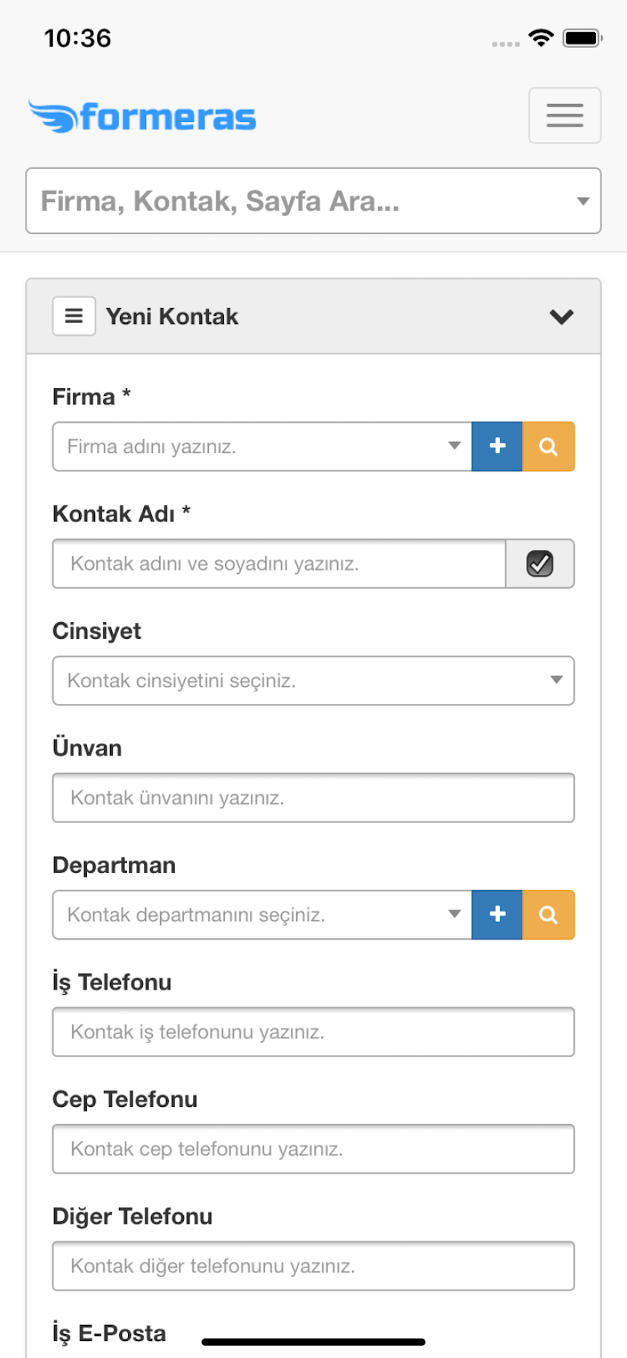 Formeras CRM
