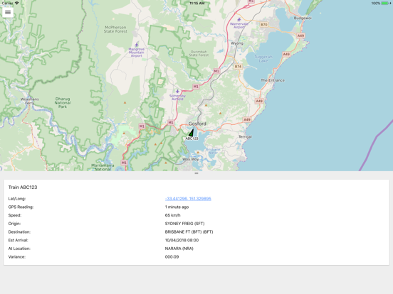 Screenshot #5 pour Fleet Tracker Pacific National