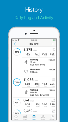 Accupedo Pedometer screenshot 5