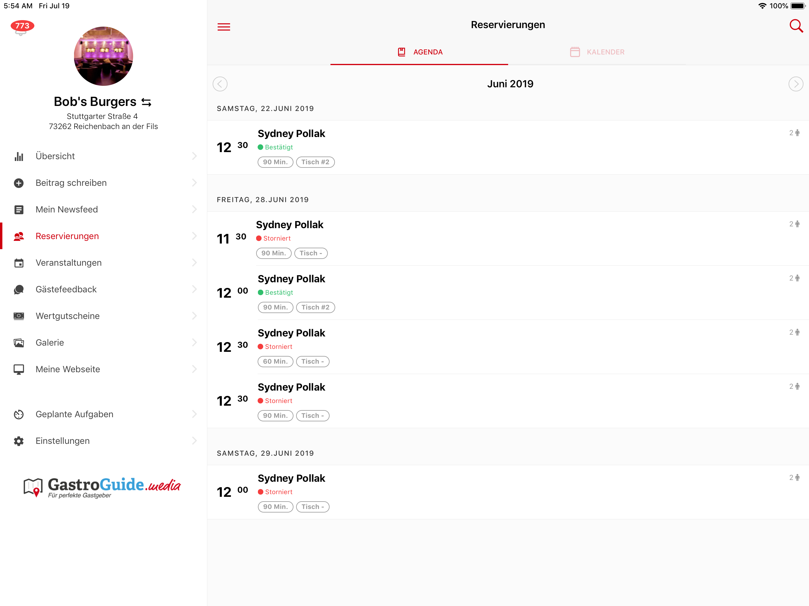 GastroGuide ChefApp