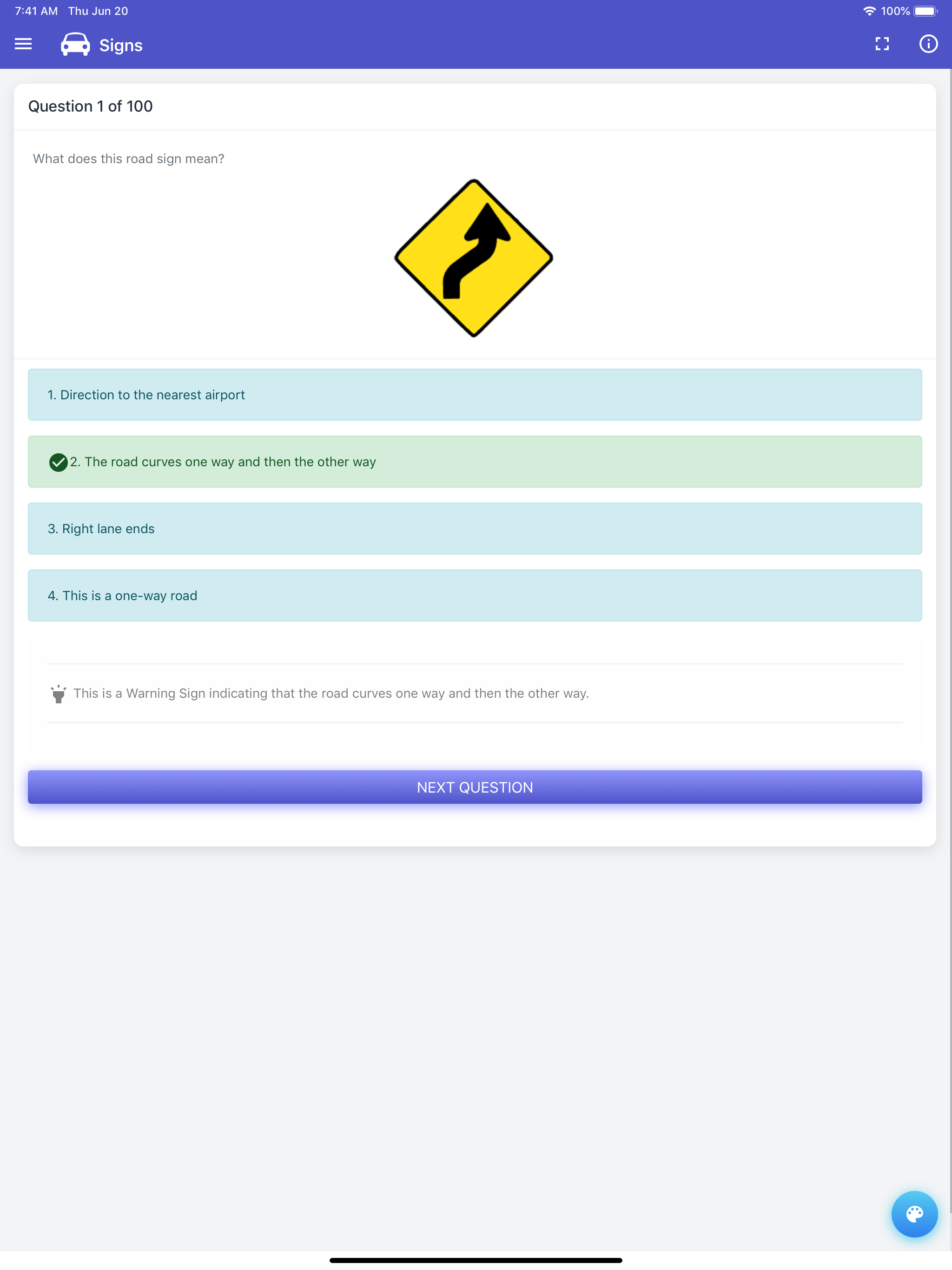 Maryland MVA Permit Test screenshot 13