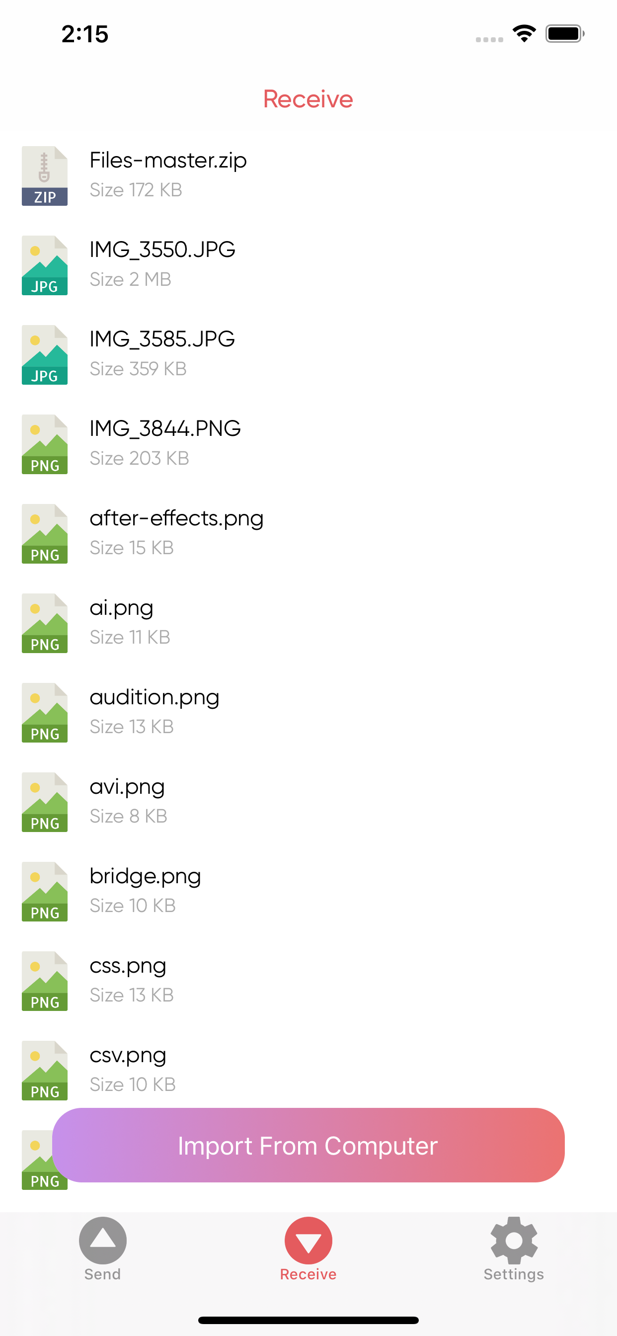 Easy Transfer - Wifi Transfer screenshot 5