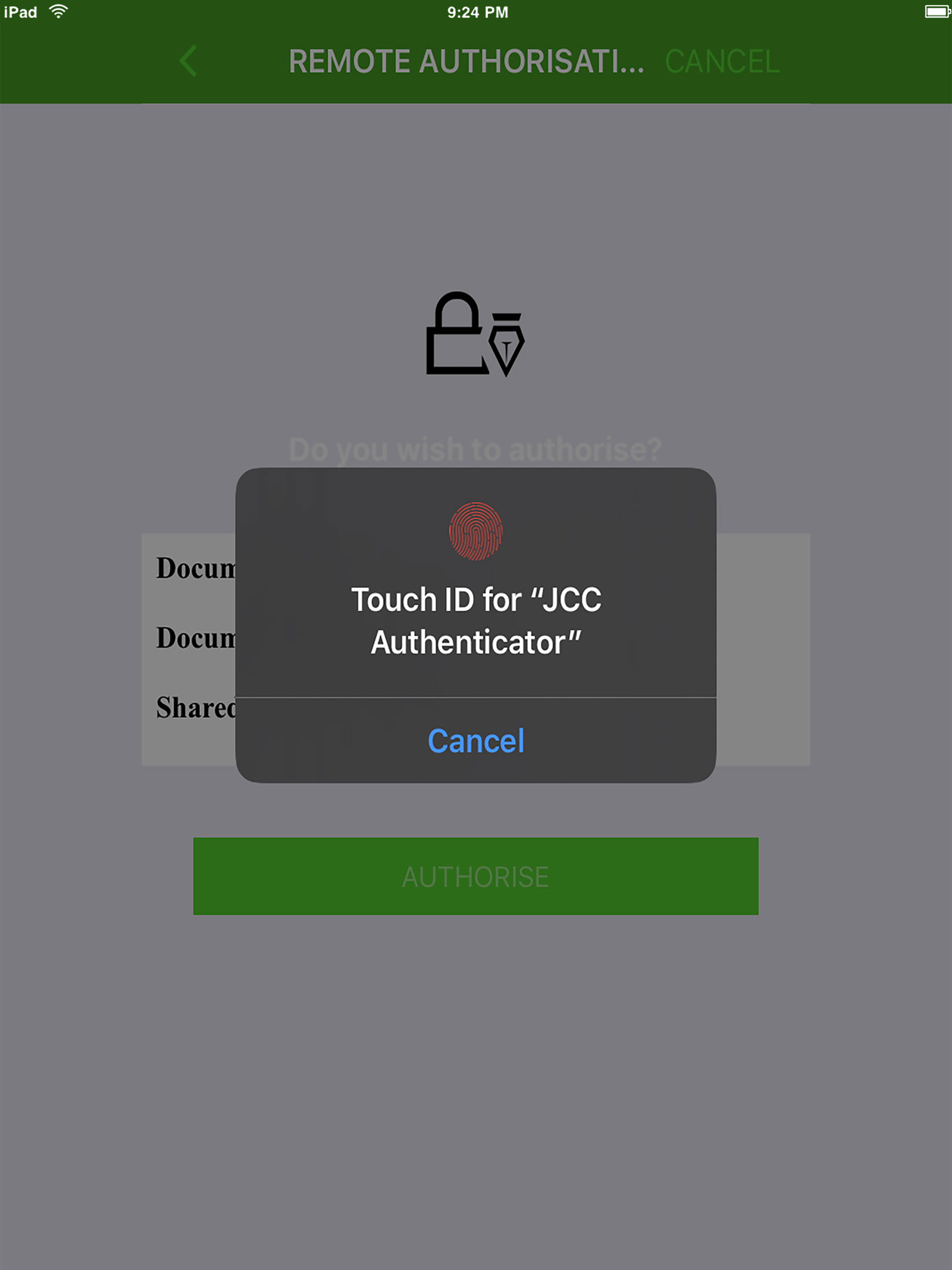 JCC Authenticator