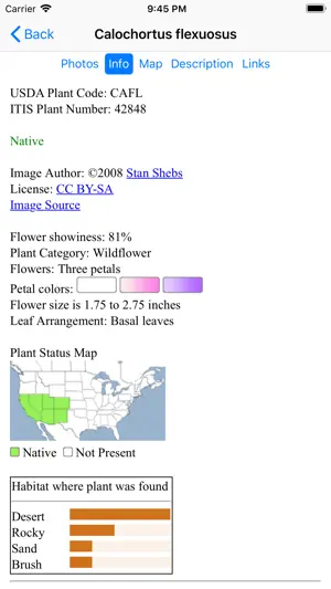 Nevada Wildflowers screenshot 4