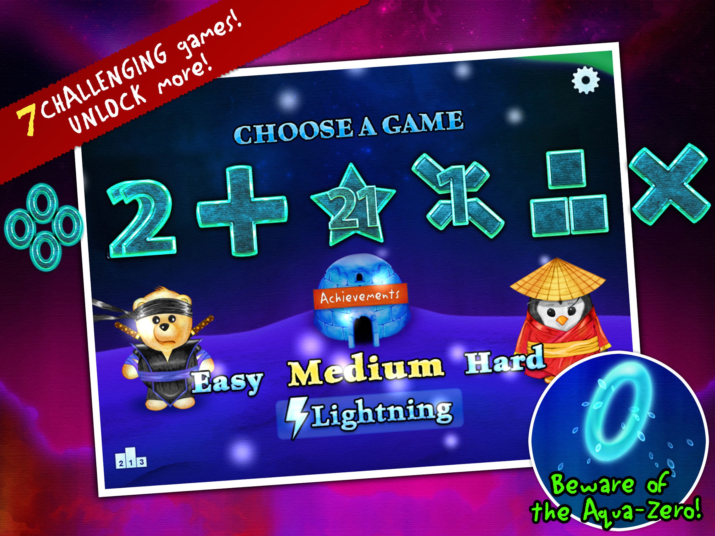 Ice Math Ninja ZERO