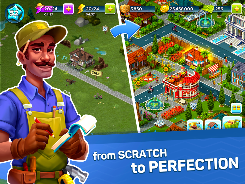 SuperCity: Town Building Game official gameplay screenshot 1