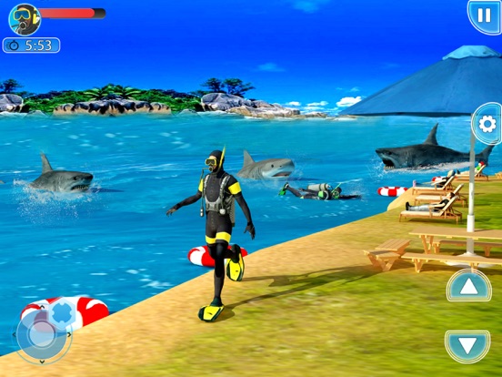 Screenshot #6 pour Scuba & Shark Game – Hunting