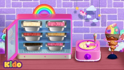 Ice Cream Making Game For Kids Screenshot