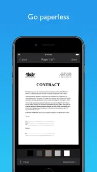 JotNot Scanner App iphone bilder 1