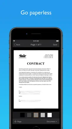 JotNot Scanner App iPhone image 2