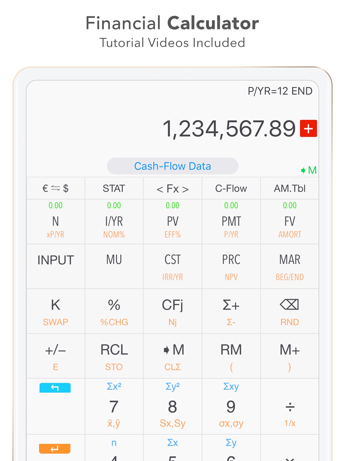 10bII Financial Calculator PRO ipad screenshot 3