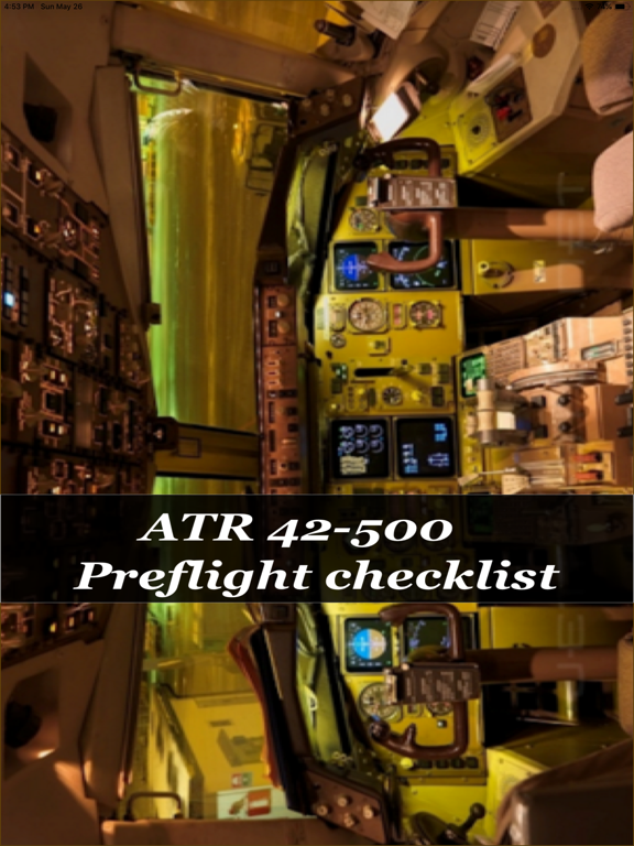 Screenshot #4 pour Preflight checklist ATR 42-500