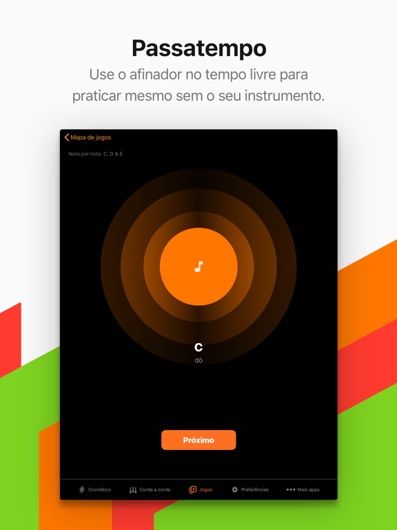 Afinador Cifra Club iPad screenshot 5