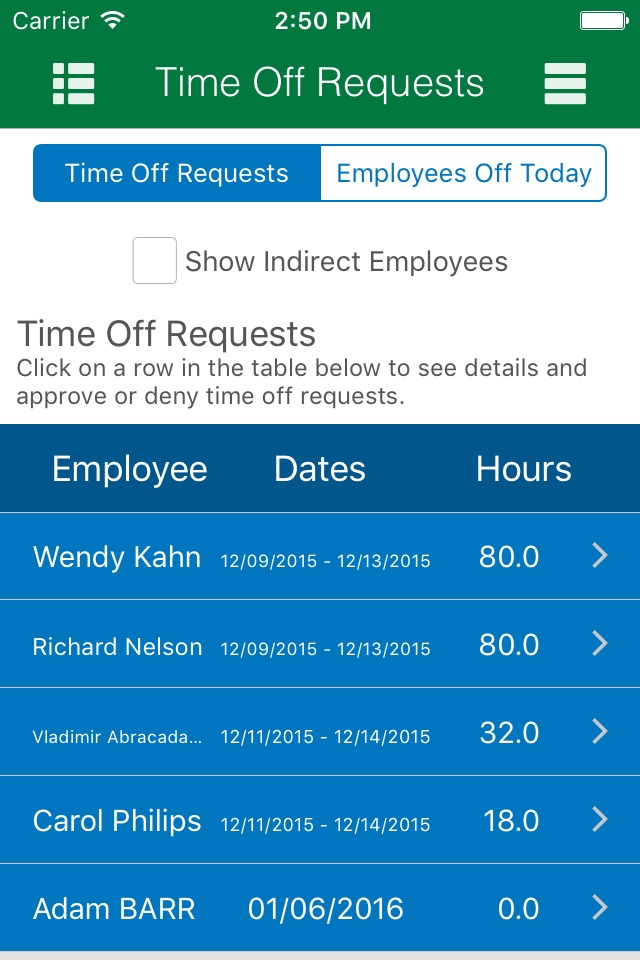 iPhone screenshot