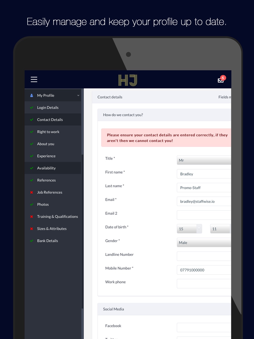 iPad screenshot