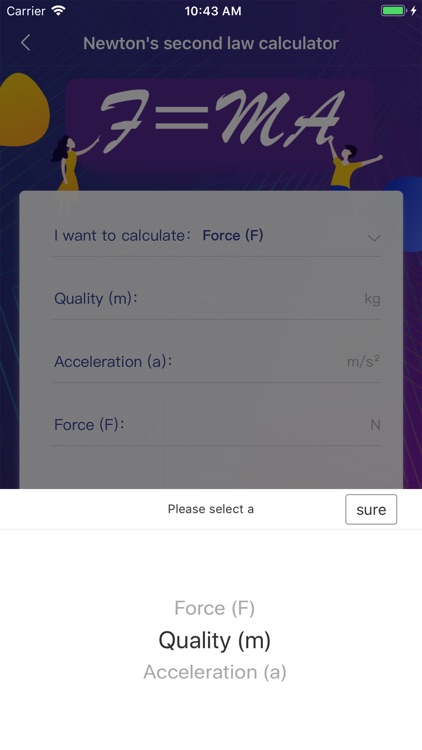 Physical Movement Calculation screenshot-3