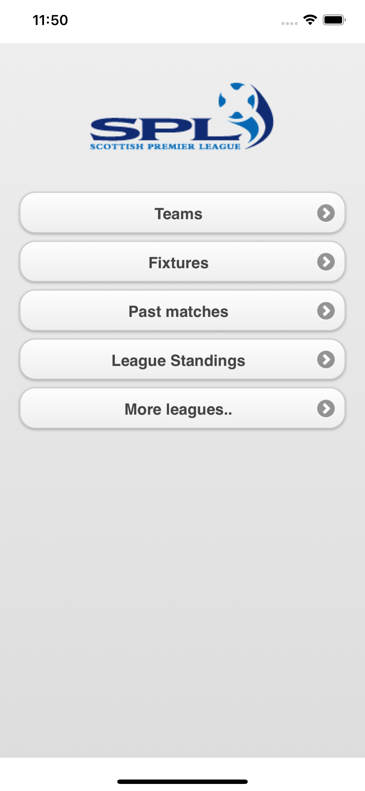 Scottish Football App