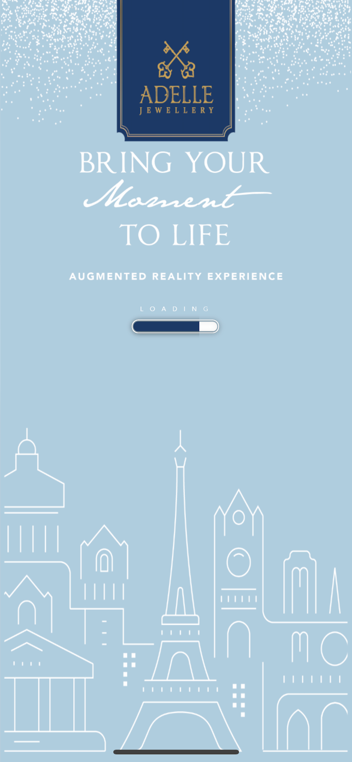 Adelle AR Greeting Card