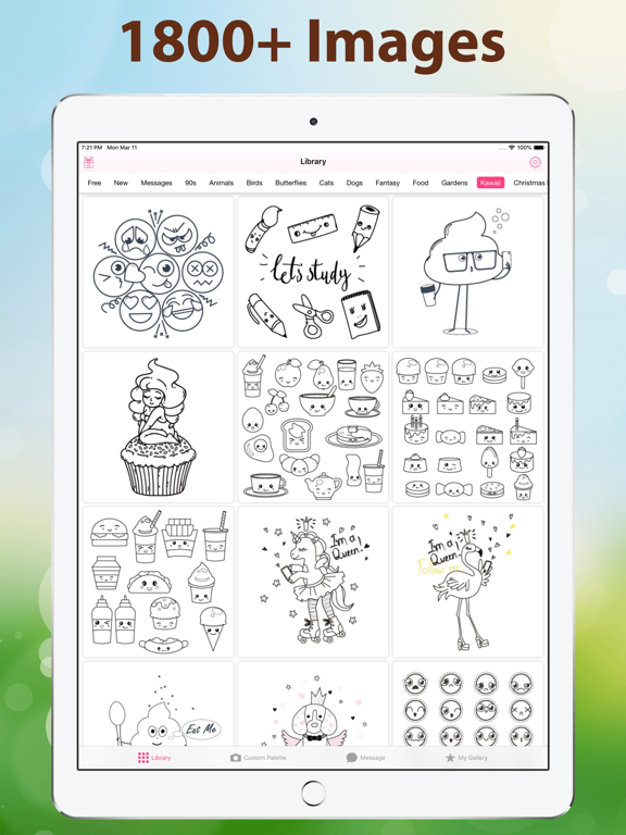 Color4u: Adult Coloring Book iPad screenshot 9 - Entertainment app