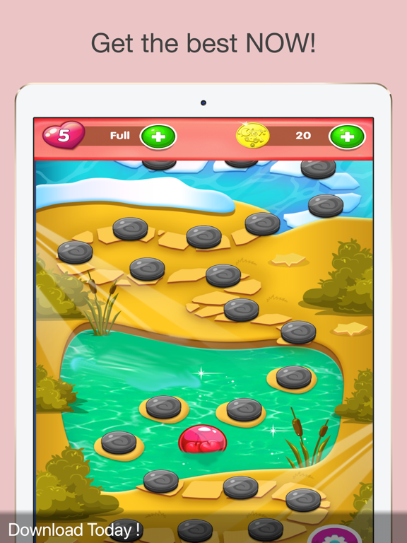 Bubble Shooter Rescue Babies iPad screenshot