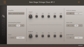 Gain Stage Vintage Clean screenshot